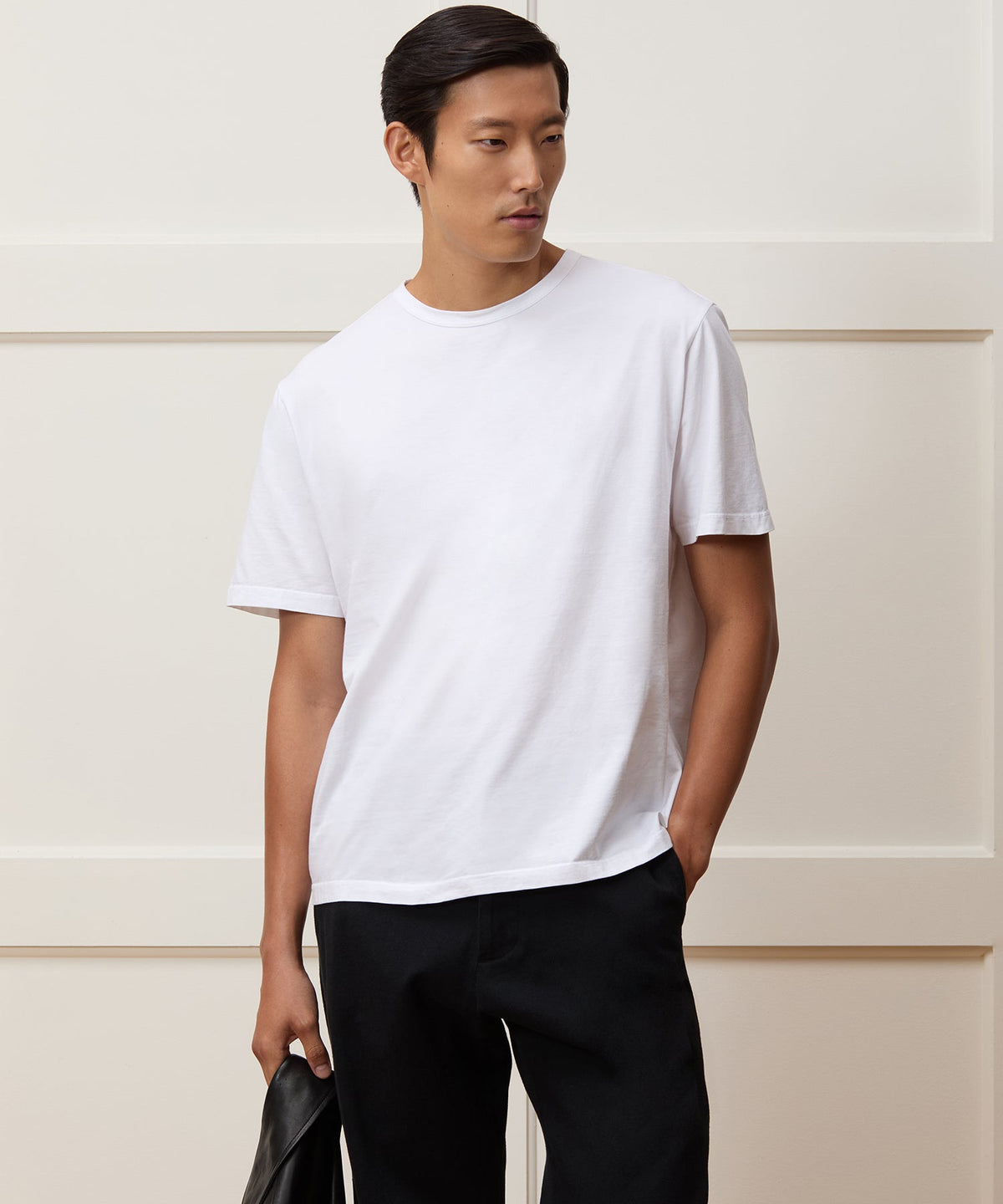 Luxe Jersey Tee - Bisque