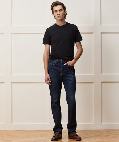 Premium Jersey Pocket Tee - Black