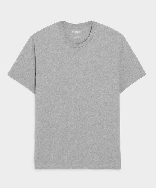 Premium Jersey Tee - Grey Heather