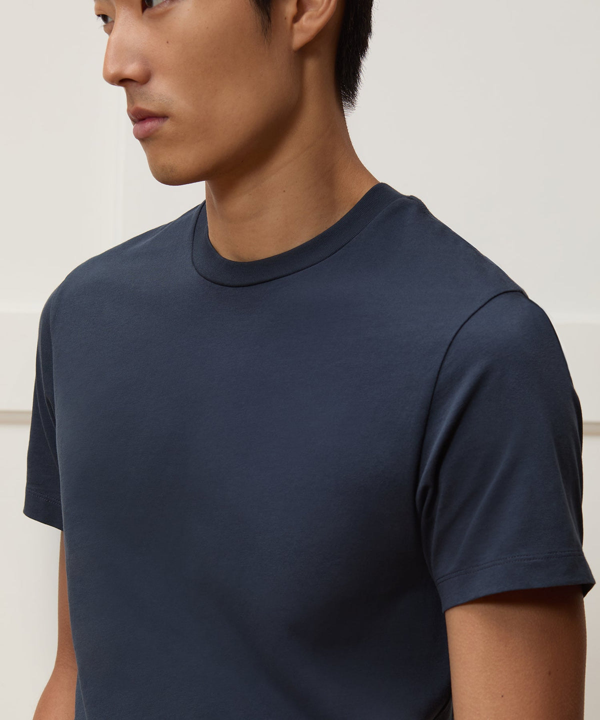 Premium Jersey Tee - Navy