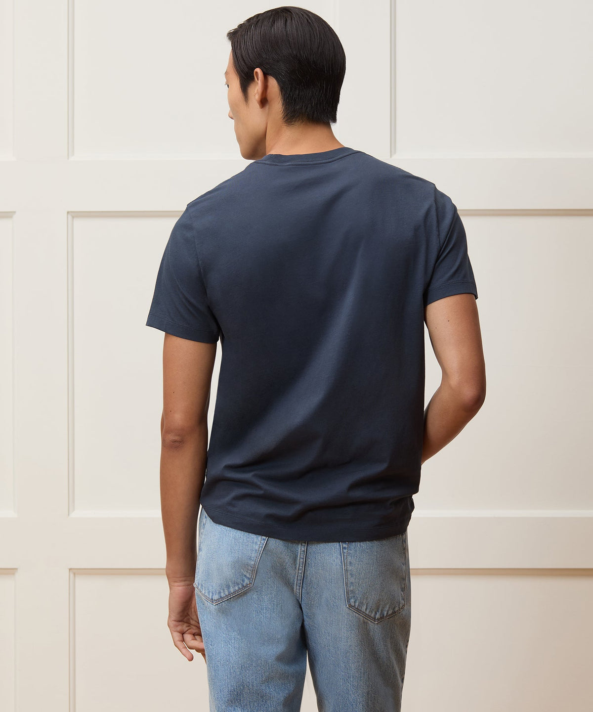 Premium Jersey Tee - Navy