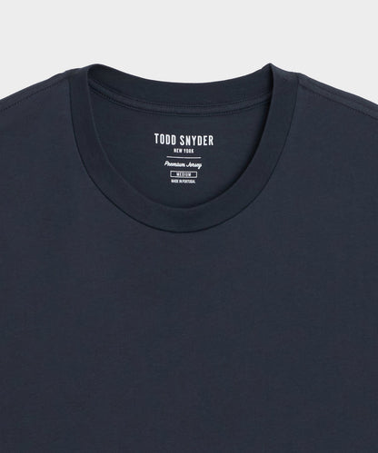 Premium Jersey Tee - Navy