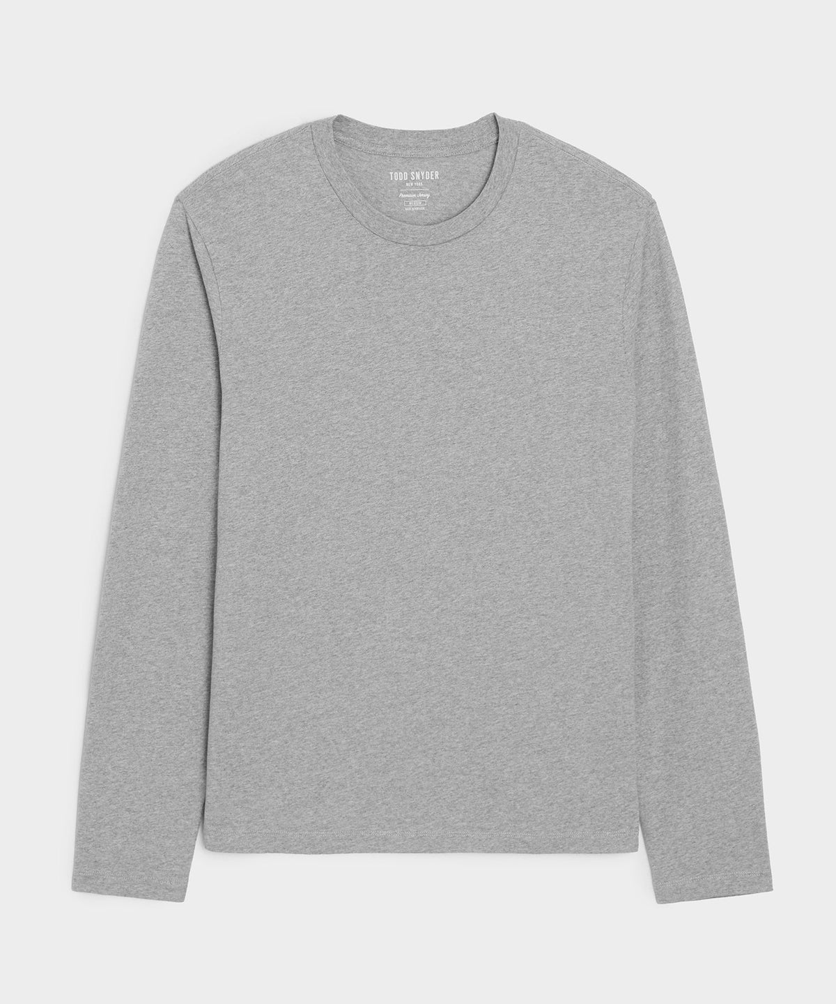 Premium Jersey Tee - Grey Heather