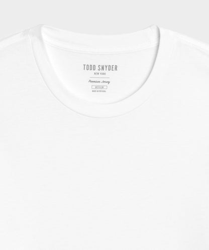 Premium Jersey Tee - White