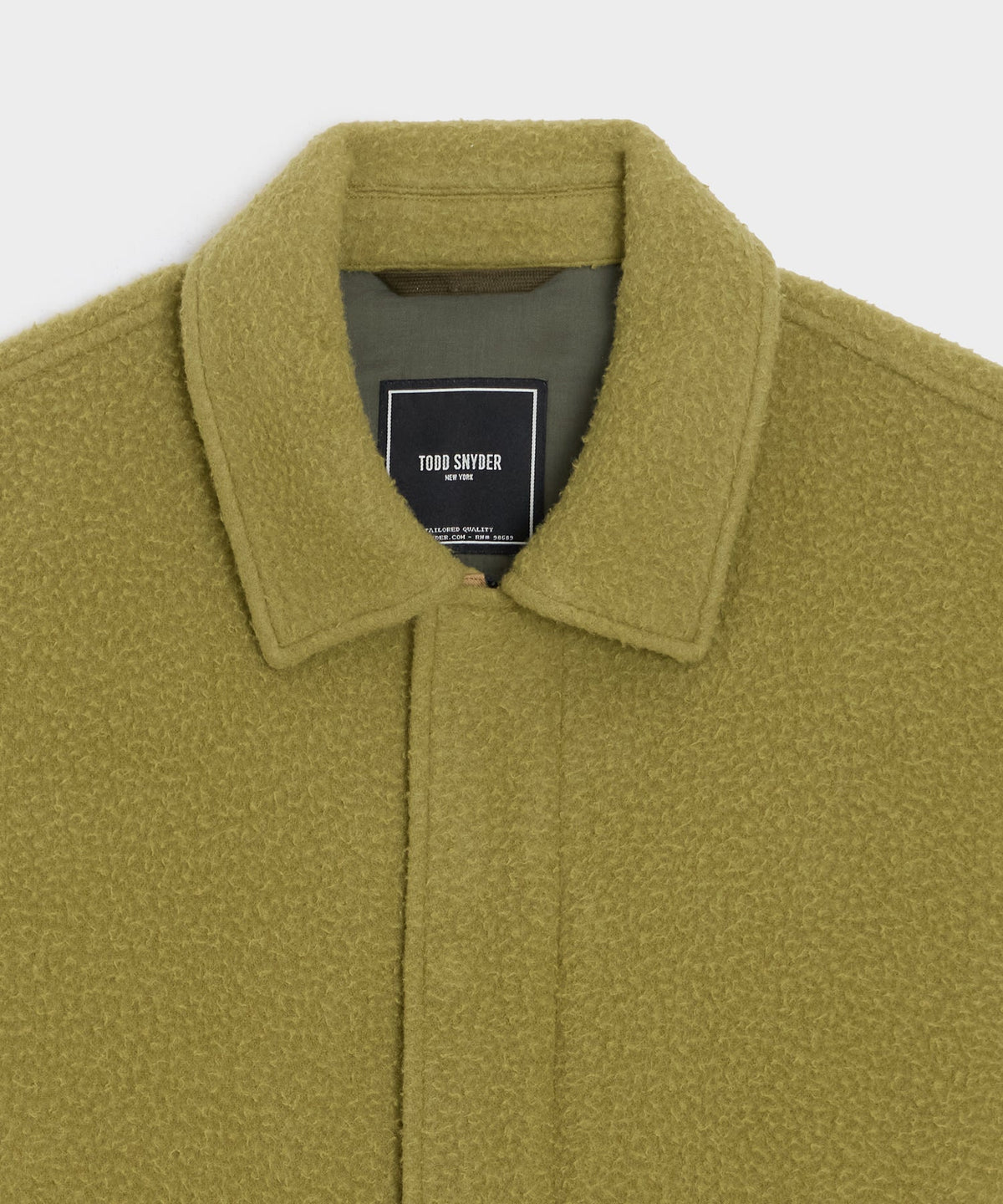 Italian Casentino Aviator Jacket - Citron