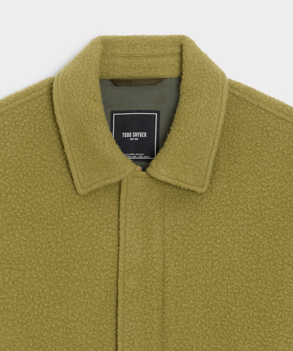 Italian Casentino Aviator Jacket - Citron