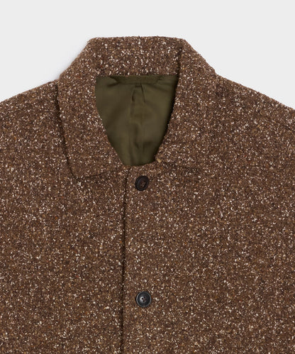 Italian Wool Walking Jacket - Brown