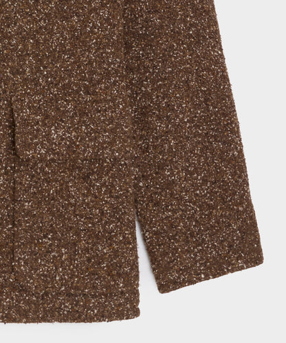 Italian Wool Walking Jacket - Brown