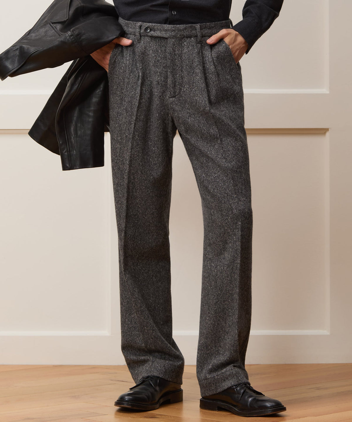 Donegal Wythe Trouser - Charcoal