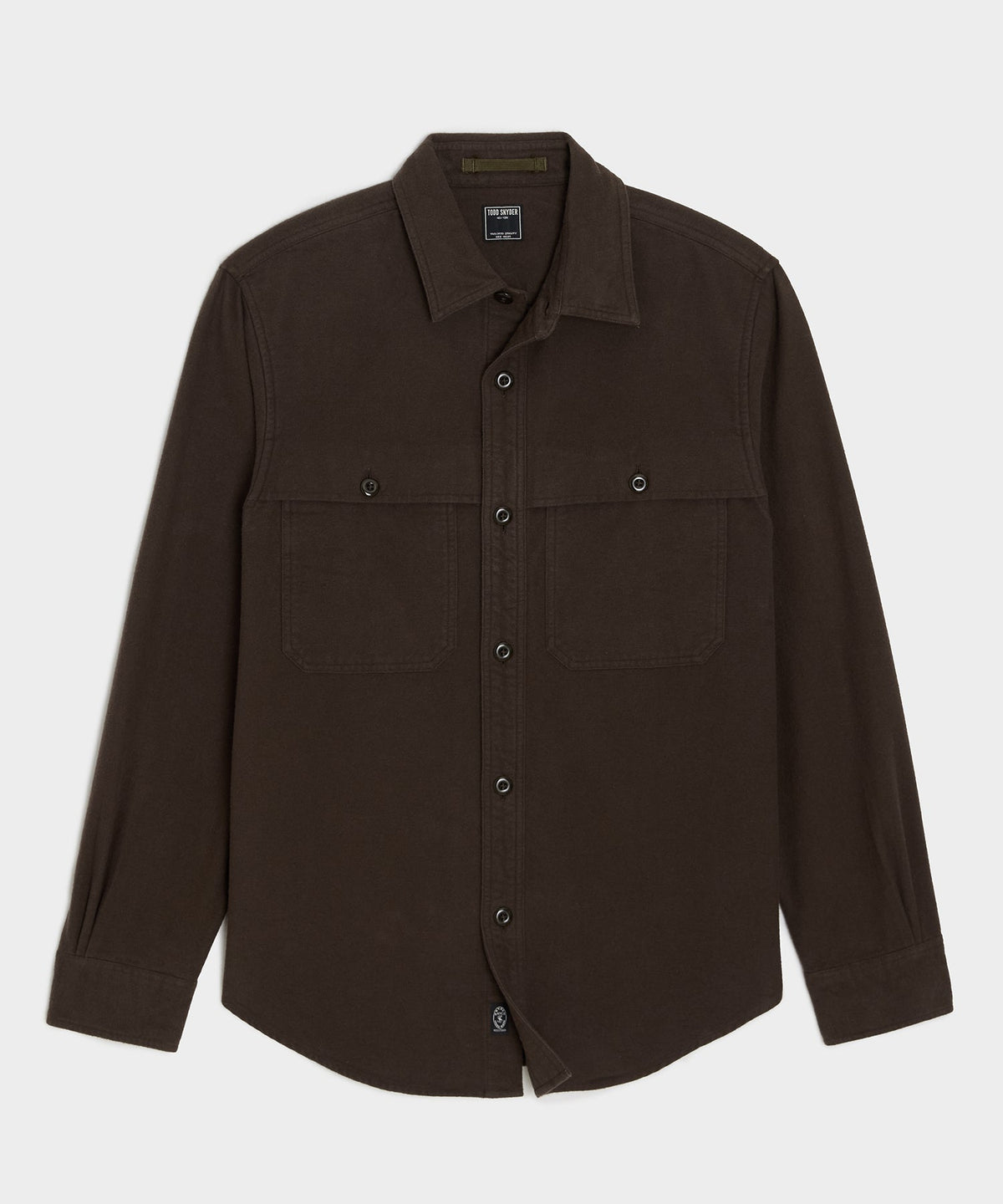 Chamois Cape Shirt - Peppercorn