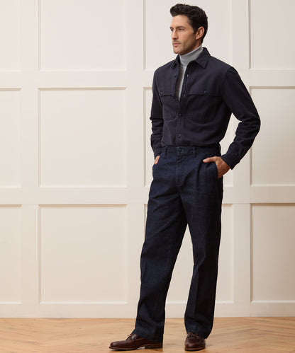 Chamois Cape Shirt - Captain Navy