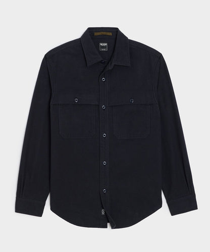 Chamois Cape Shirt - Captain Navy