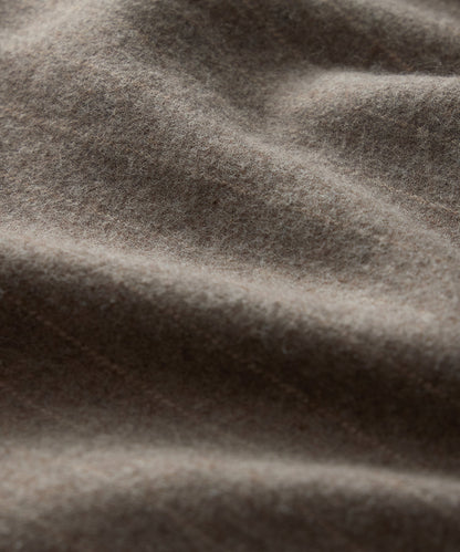 Italian Cashmere Overshirt - Umber
