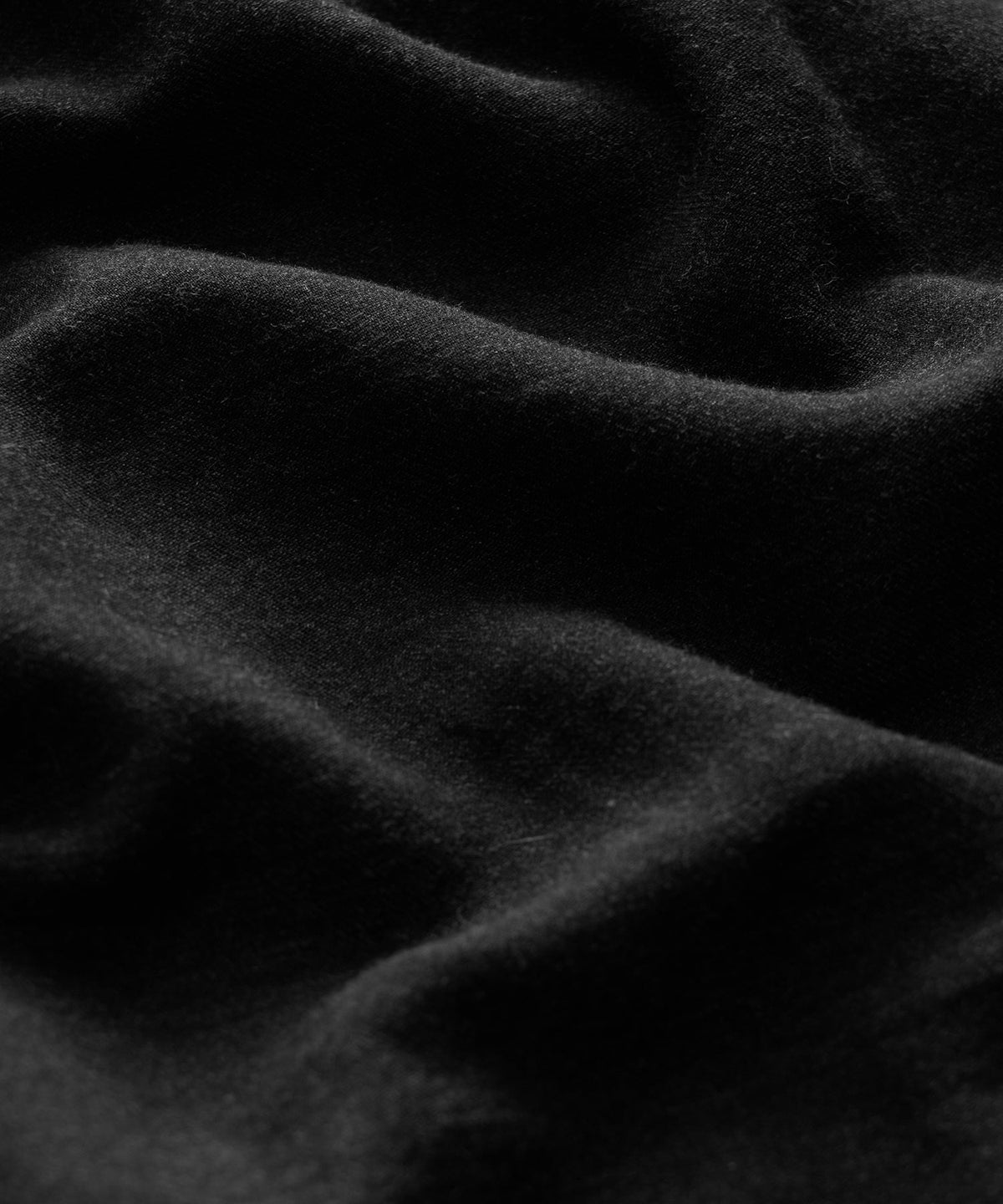 Cotton-Cashmere Sport Shirt - Black