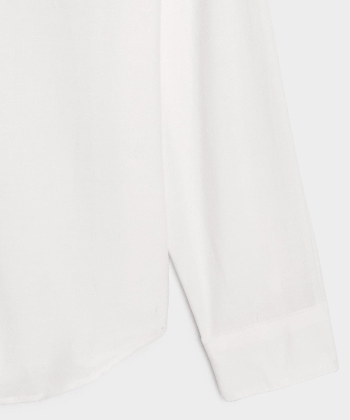 Cotton-Cashmere Sport Shirt - White