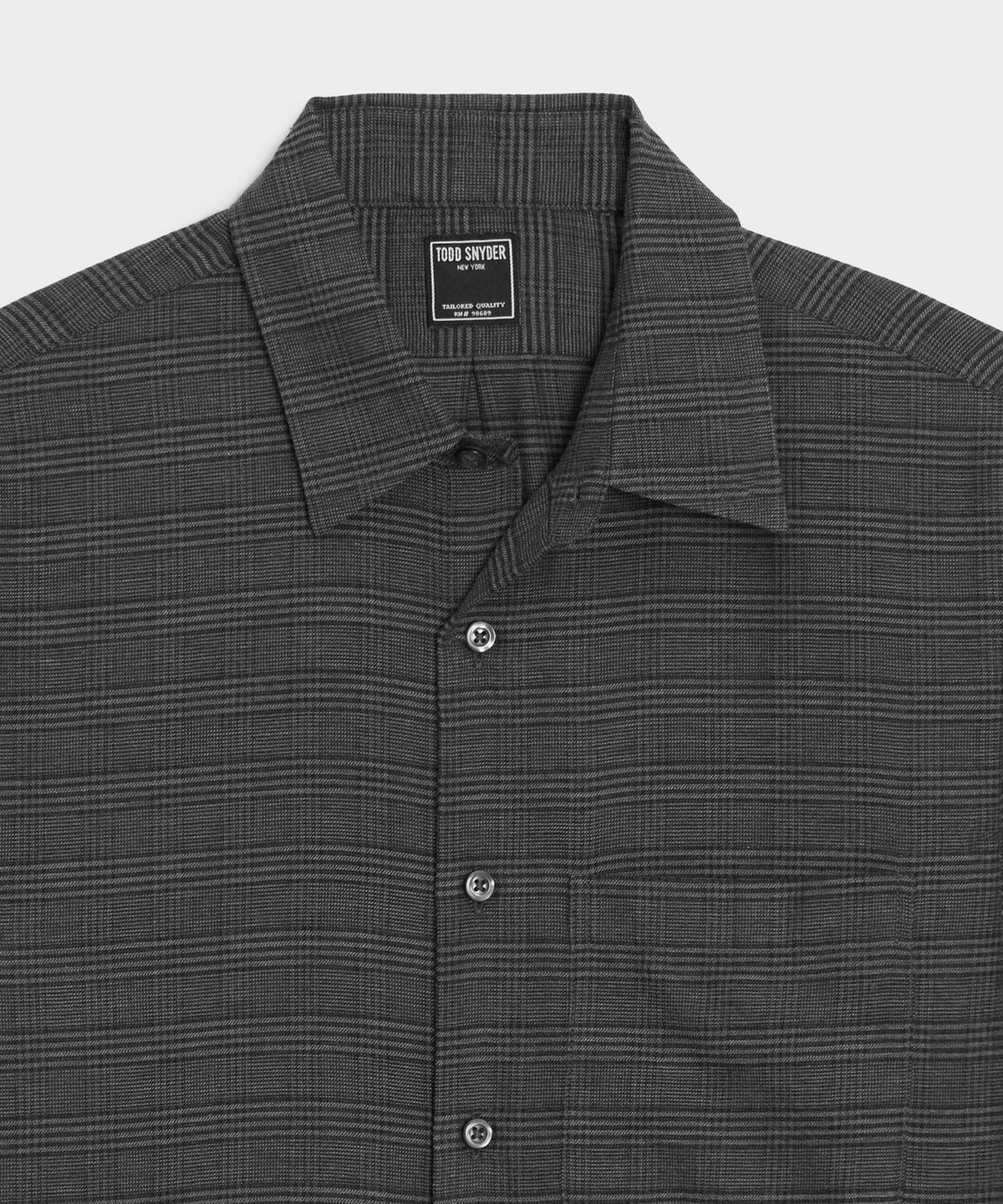 Portuguese Cotton-Cashmere Sport Shirt - Dark Charcoal