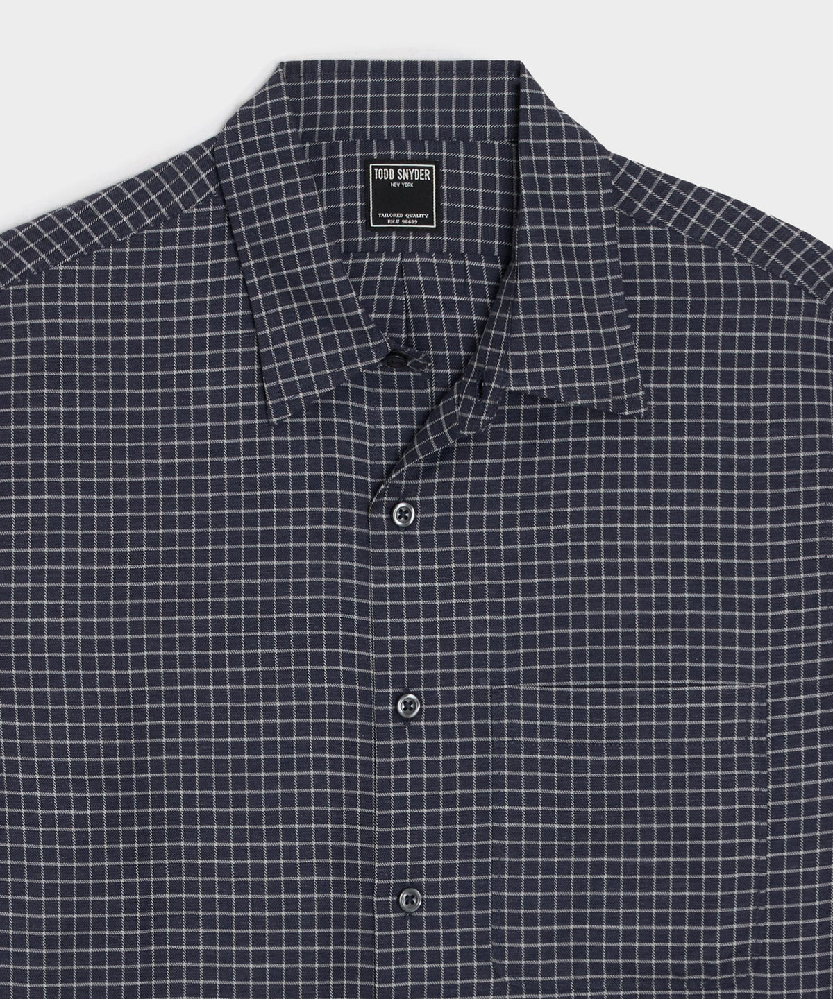 Cotton-Cashmere Sport Shirt - Navy