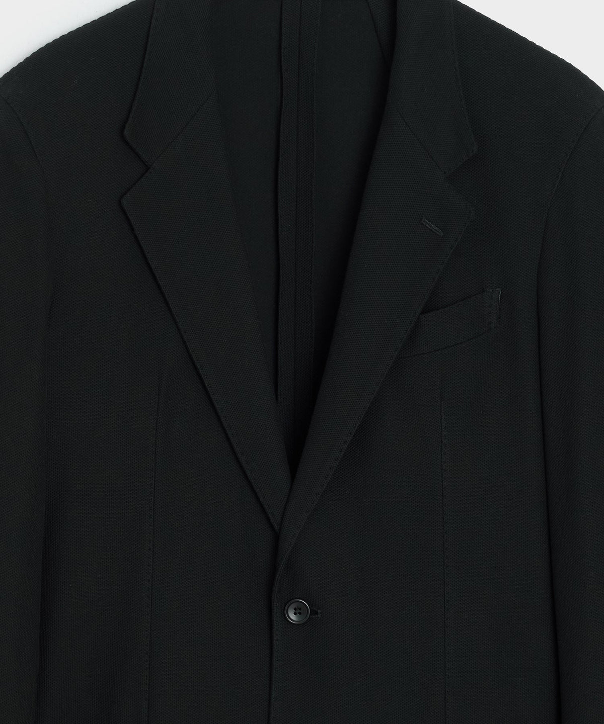 Italian Knit Wythe Sport Coat - Black