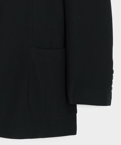 Italian Knit Wythe Sport Coat - Black