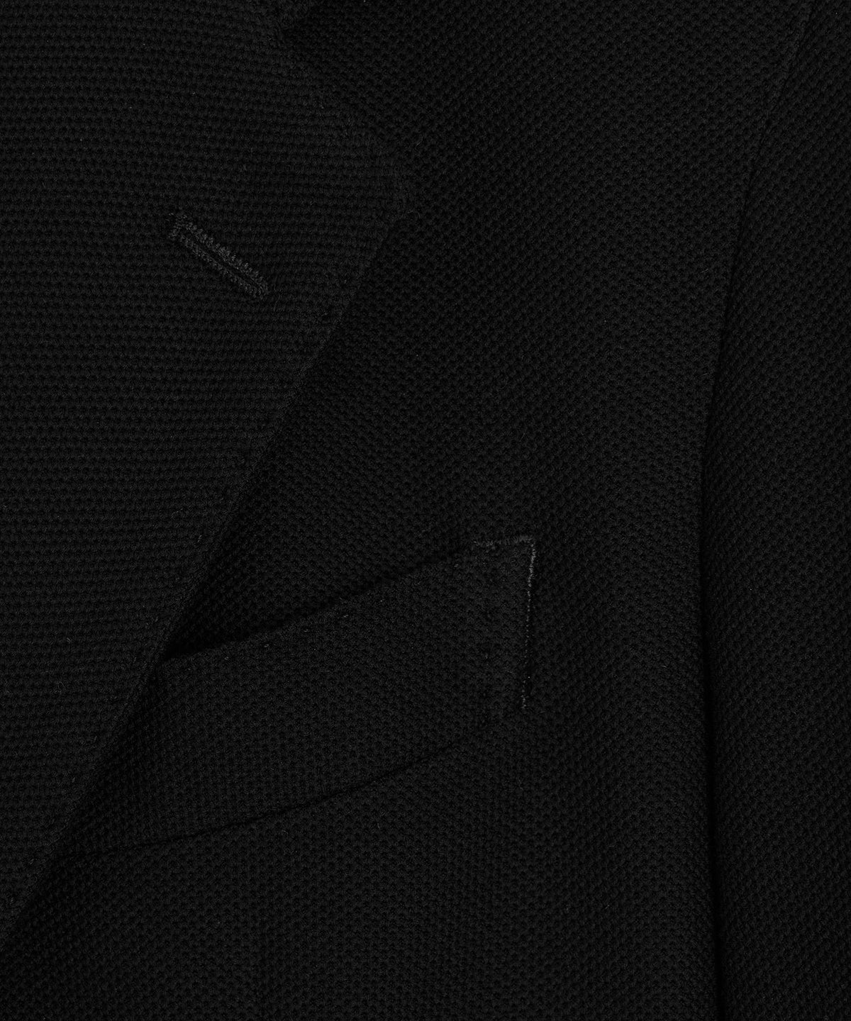 Italian Knit Wythe Sport Coat - Black