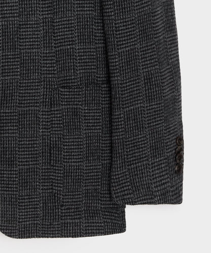 Italian Wool Glen Plaid Sport Coat - Grey