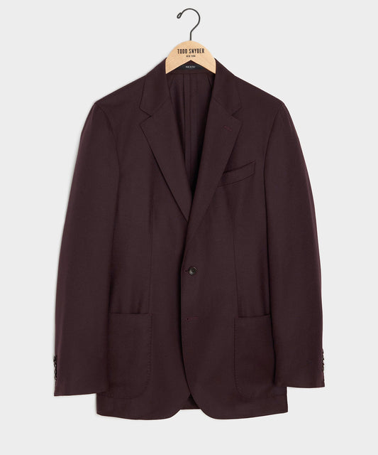 Italian Flannel Sport Coat - Raisin