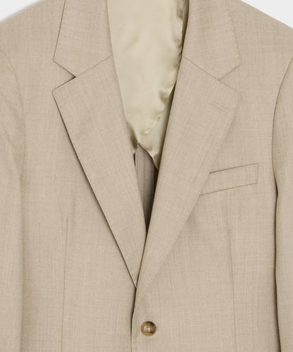 Italian Flannel Sutton Jacket - Oatmeal