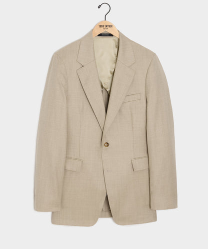 Italian Flannel Sutton Jacket - Oatmeal