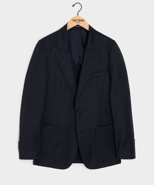 Italian Cavalry Twill Madison Jacket - Indigo