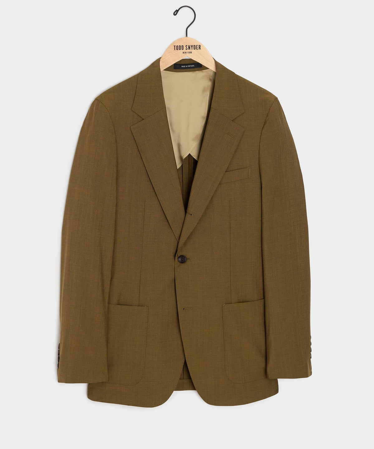 Italian Mohair Madison Jacket - Gold
