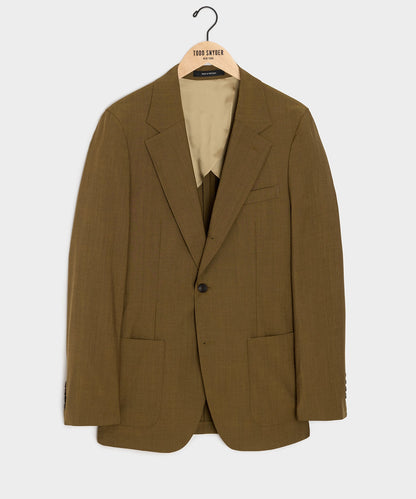 Italian Mohair Madison Jacket - Gold