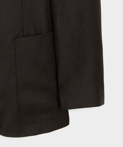Italian Flannel Madison Jacket - Dark Brown