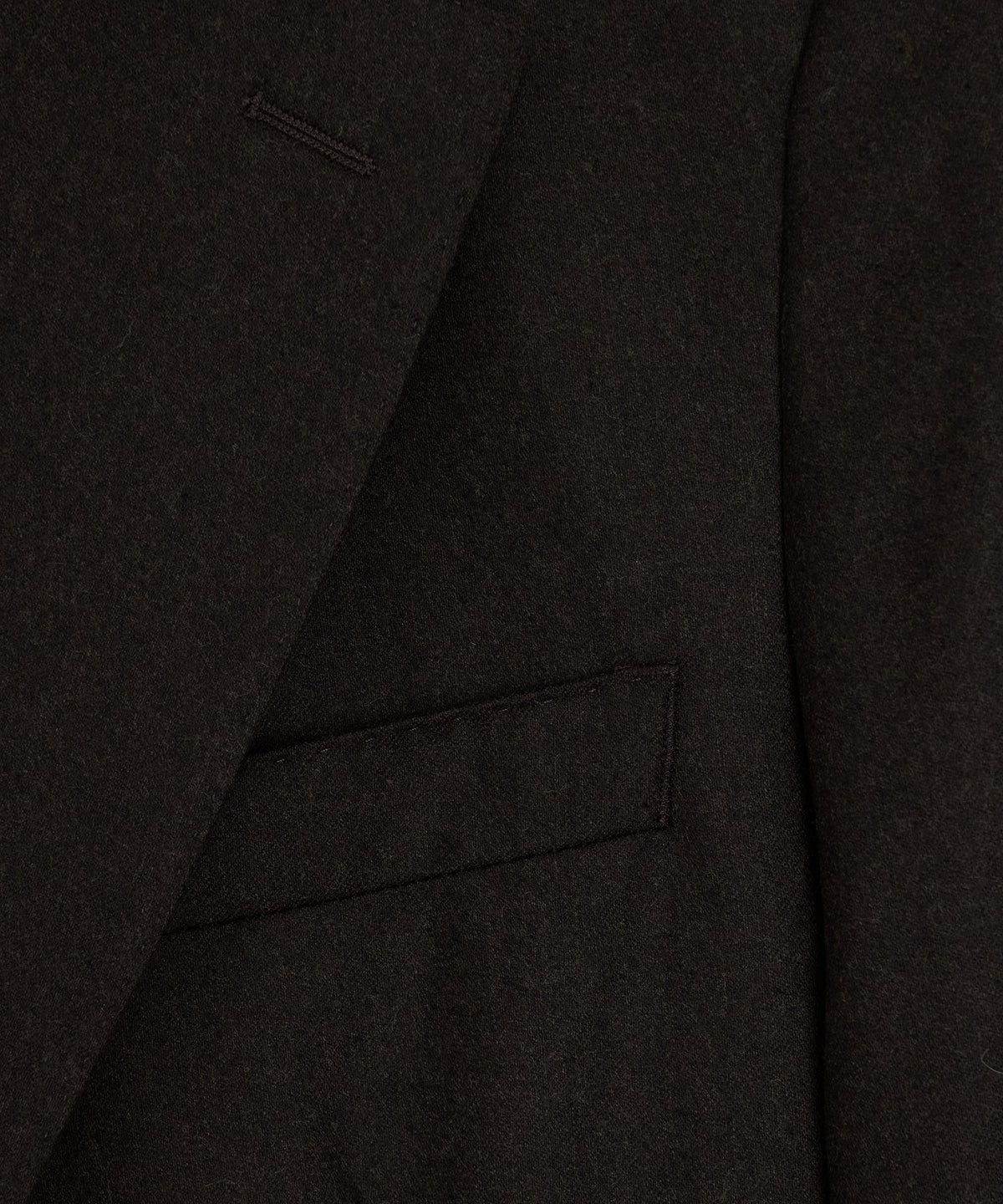 Italian Flannel Madison Jacket - Dark Brown