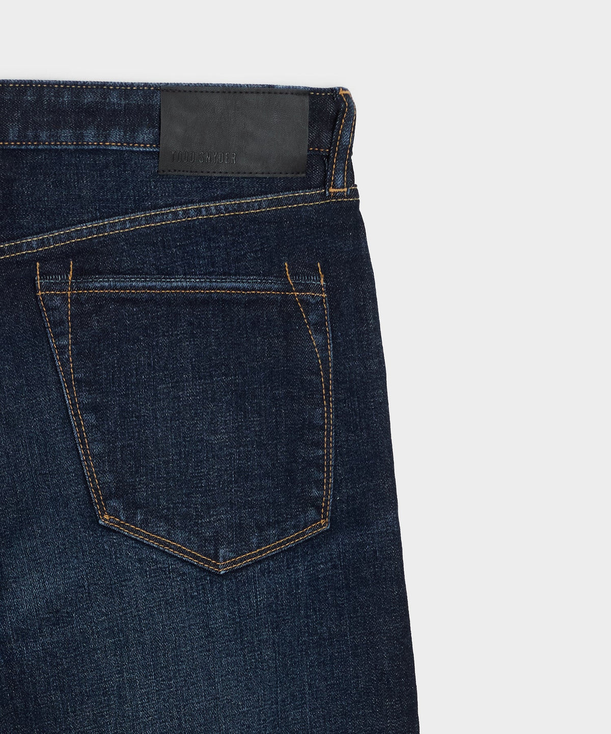 Straight Japanese Selvedge Stretch Jean - Dark Indigo