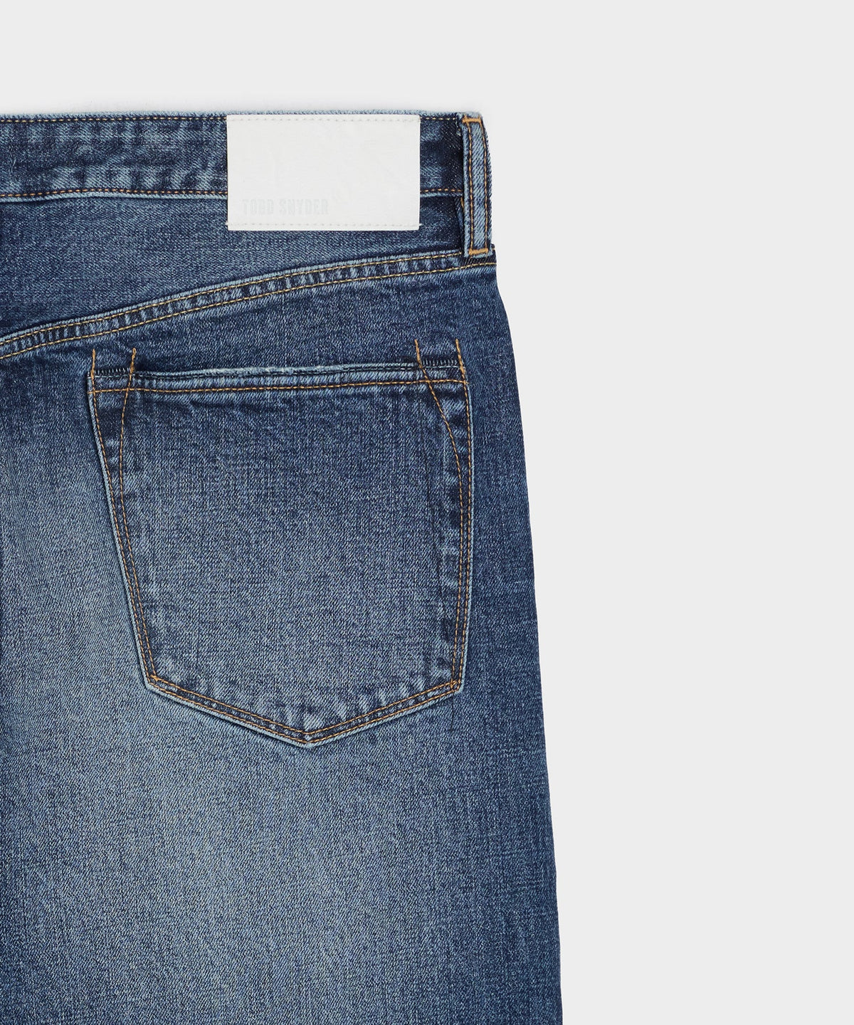 Straight Japanese Selvedge Stretch Jean - Light Indigo