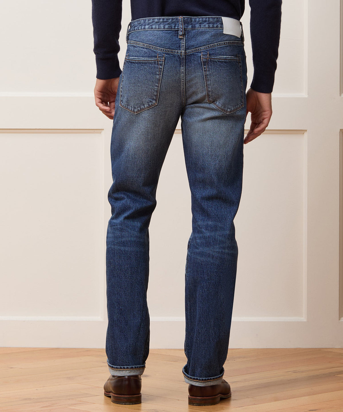 Straight Japanese Selvedge Stretch Jean - Light Indigo