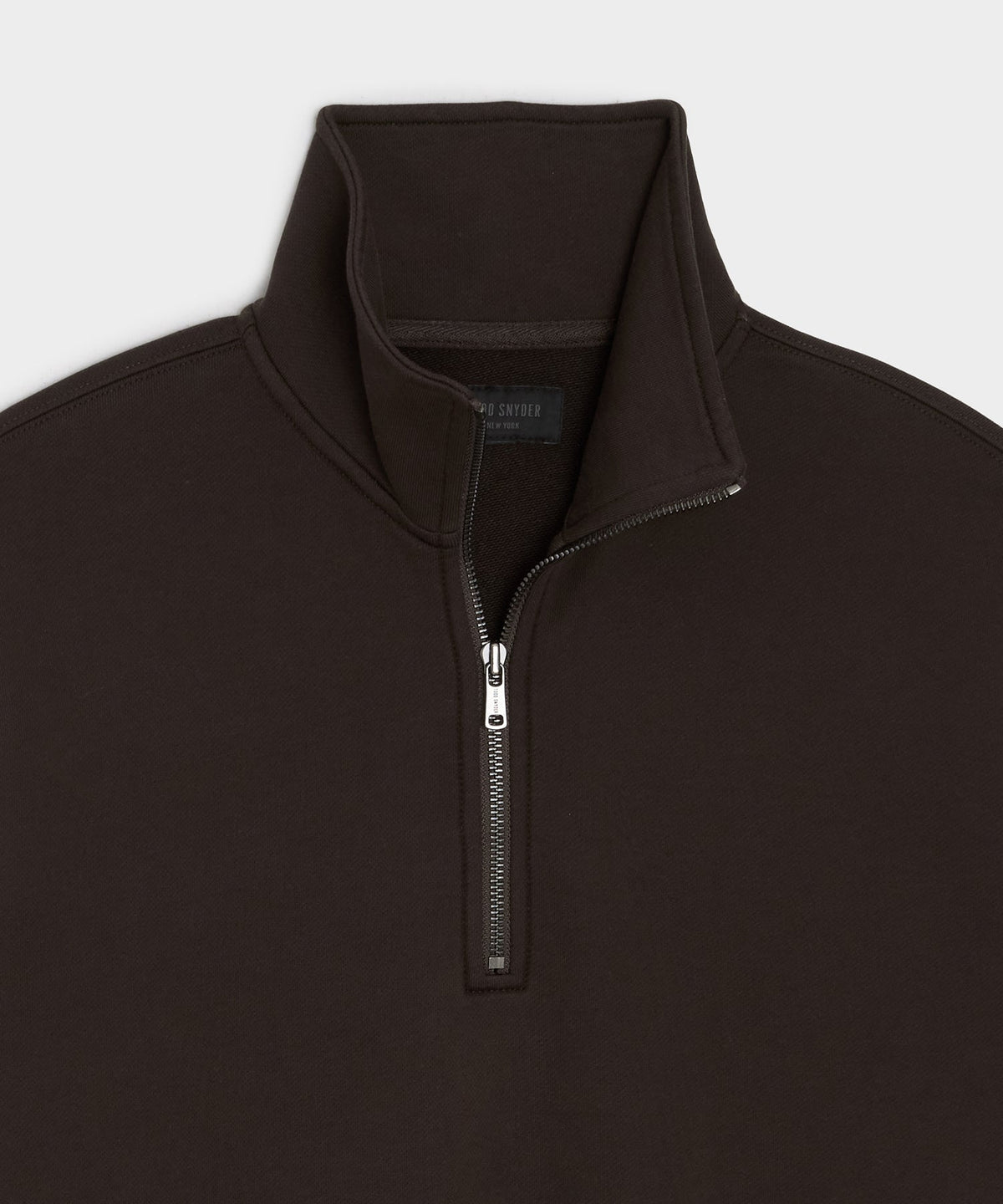 Foundation Quarter-Zip Sweatshirt - Dark Mocha