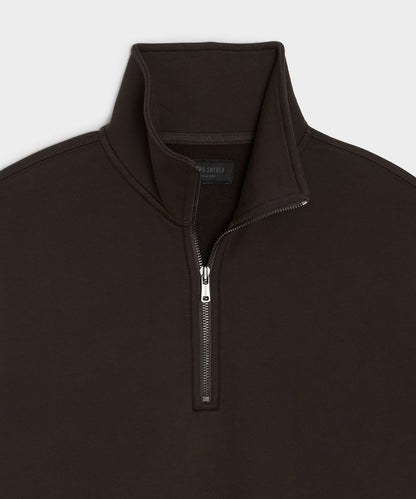 Foundation Quarter-Zip Sweatshirt - Dark Mocha