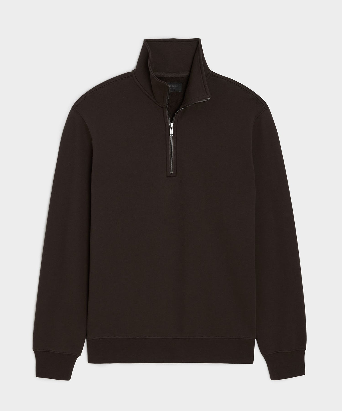 Foundation Quarter-Zip Sweatshirt - Dark Mocha