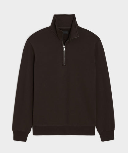 Foundation Quarter-Zip Sweatshirt - Dark Mocha