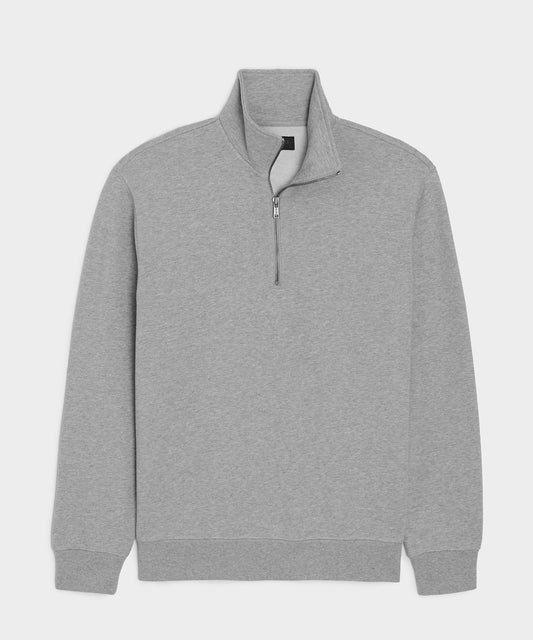 Foundation Quarter-Zip Sweatshirt - Light Grey Mix