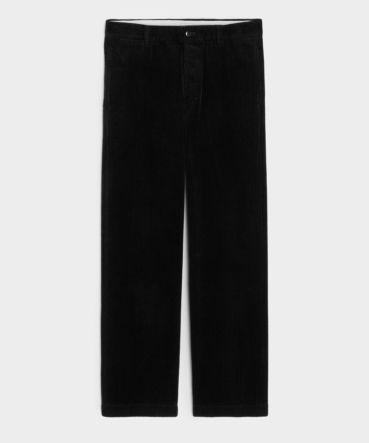 Relaxed Wide Wale Corduroy Pant - Black
