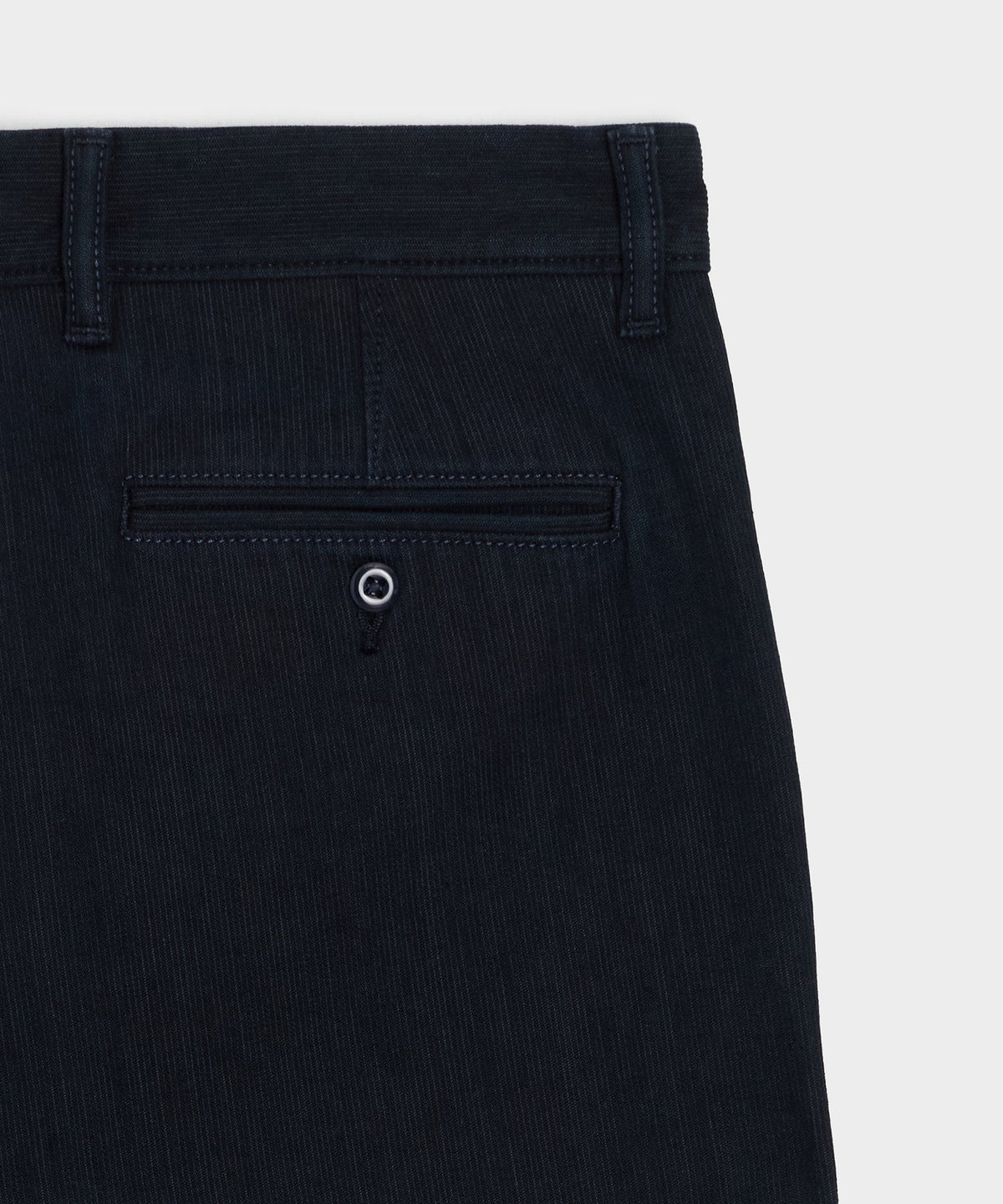 Relaxed Striped Denim Chino - Indigo