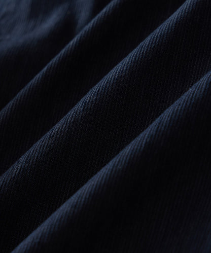 Relaxed Striped Denim Chino - Indigo