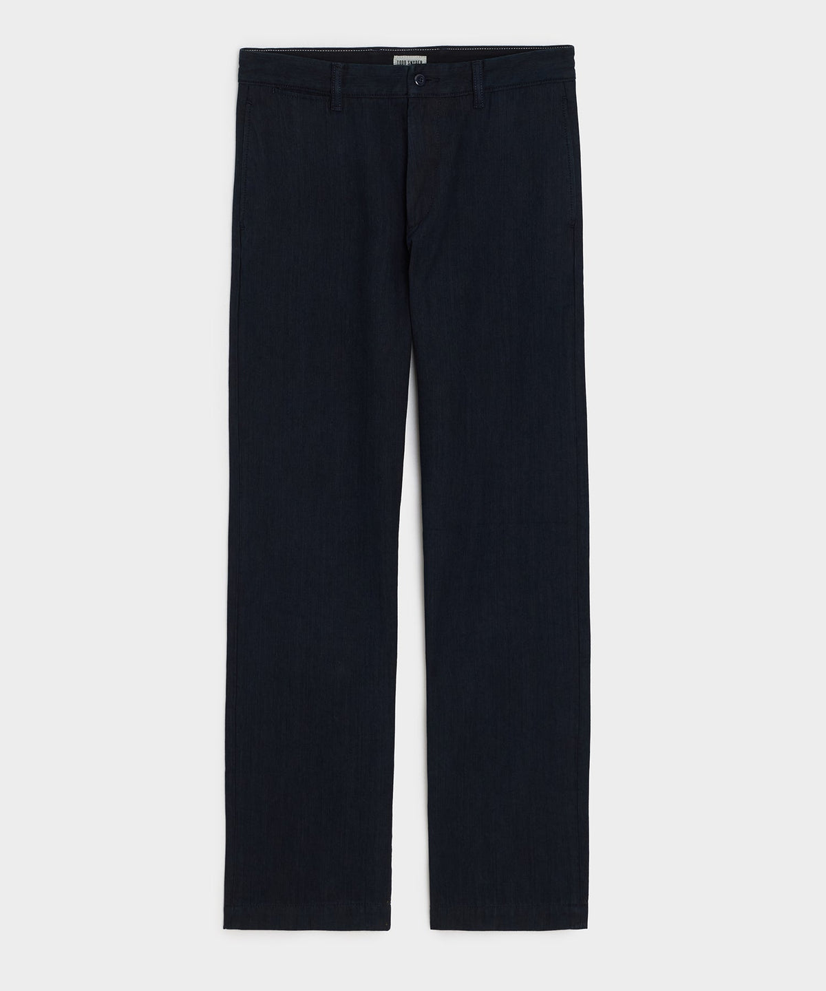 Relaxed Striped Denim Chino - Indigo