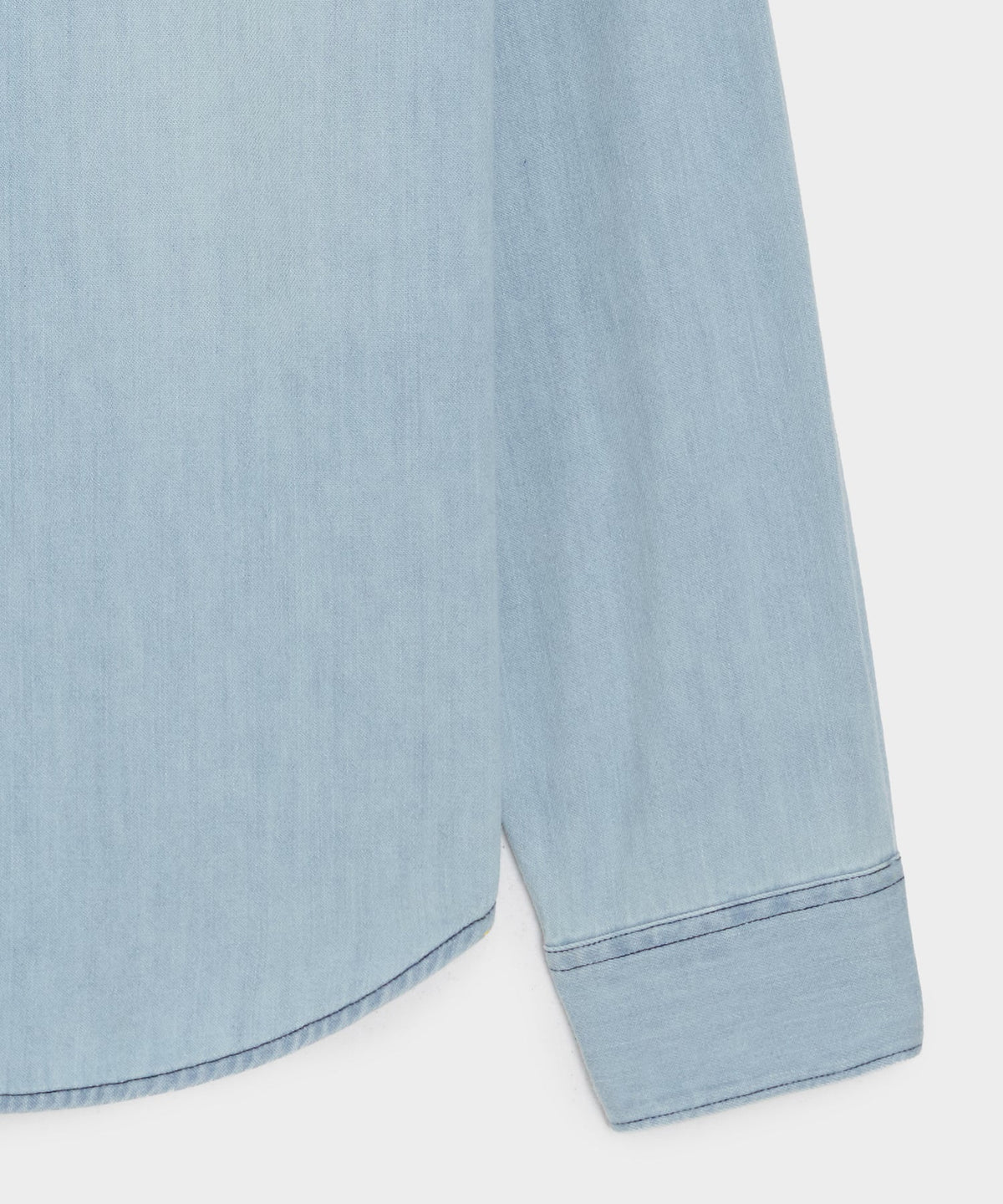 Denim Point Collar Shirt - Indigo