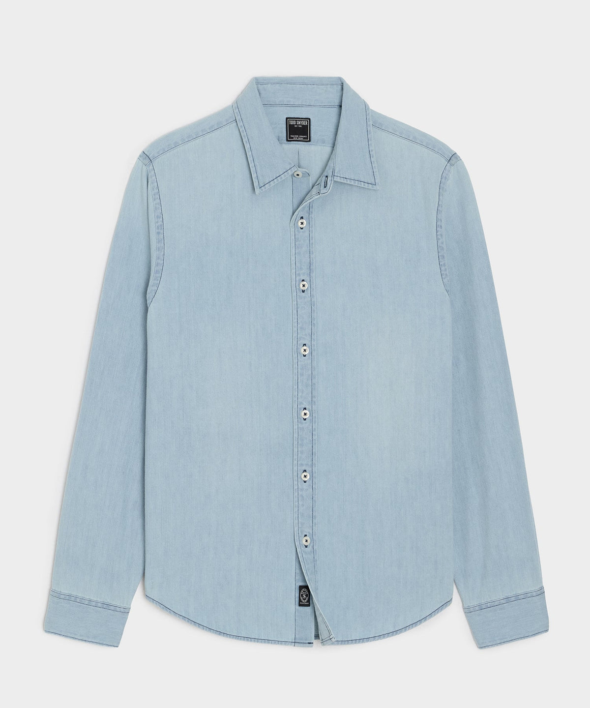 Denim Point Collar Shirt - Indigo