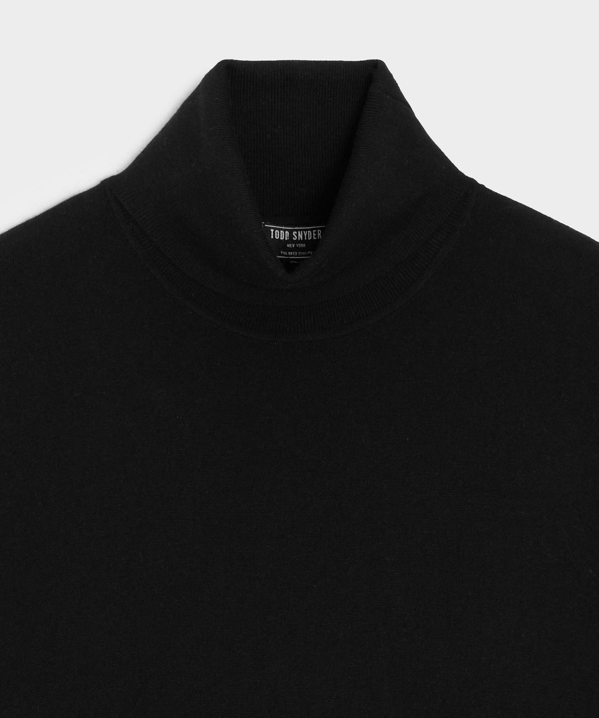 Silk-Cashmere Turtleneck Sweater - Black