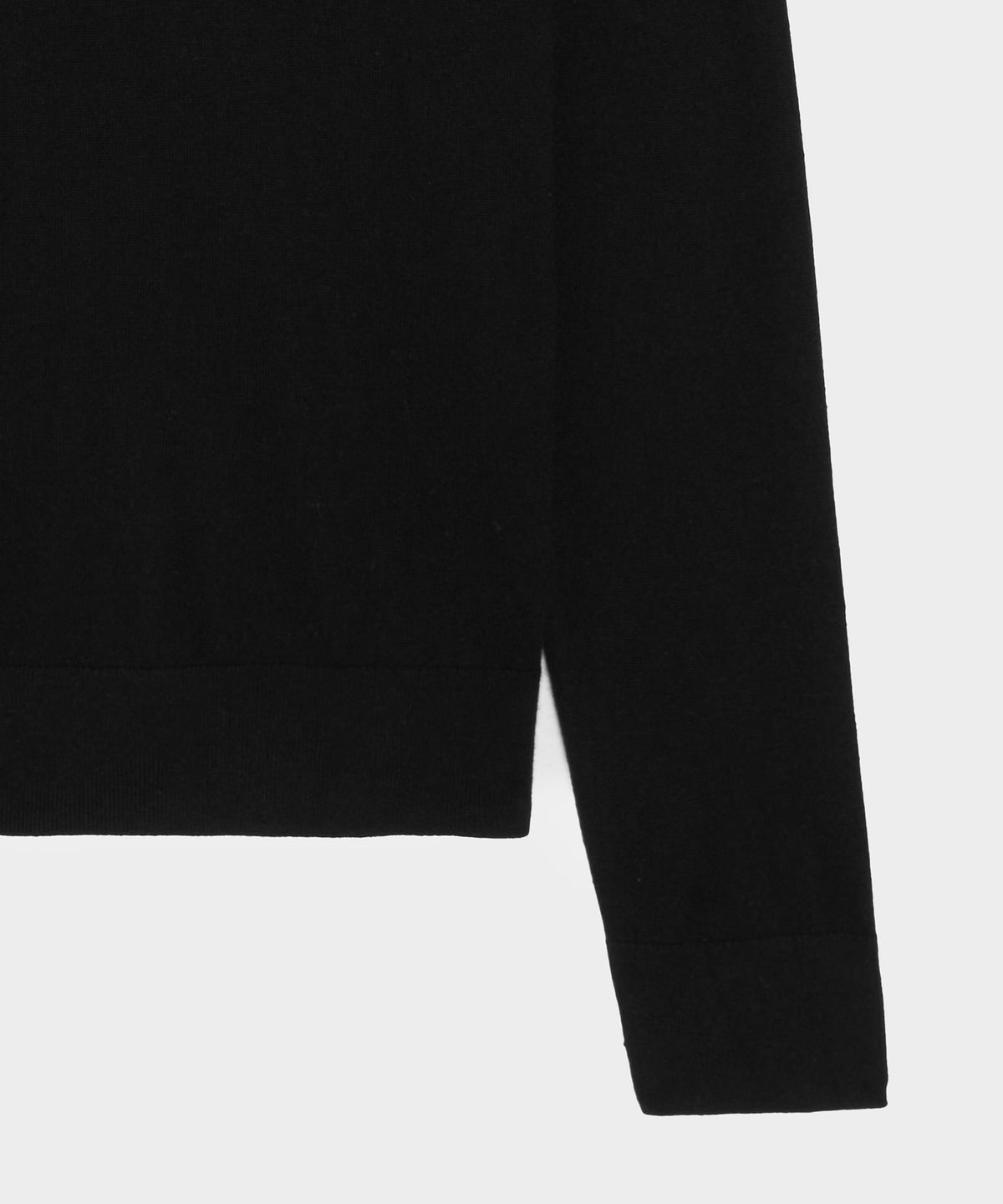 Silk-Cashmere Turtleneck Sweater - Black