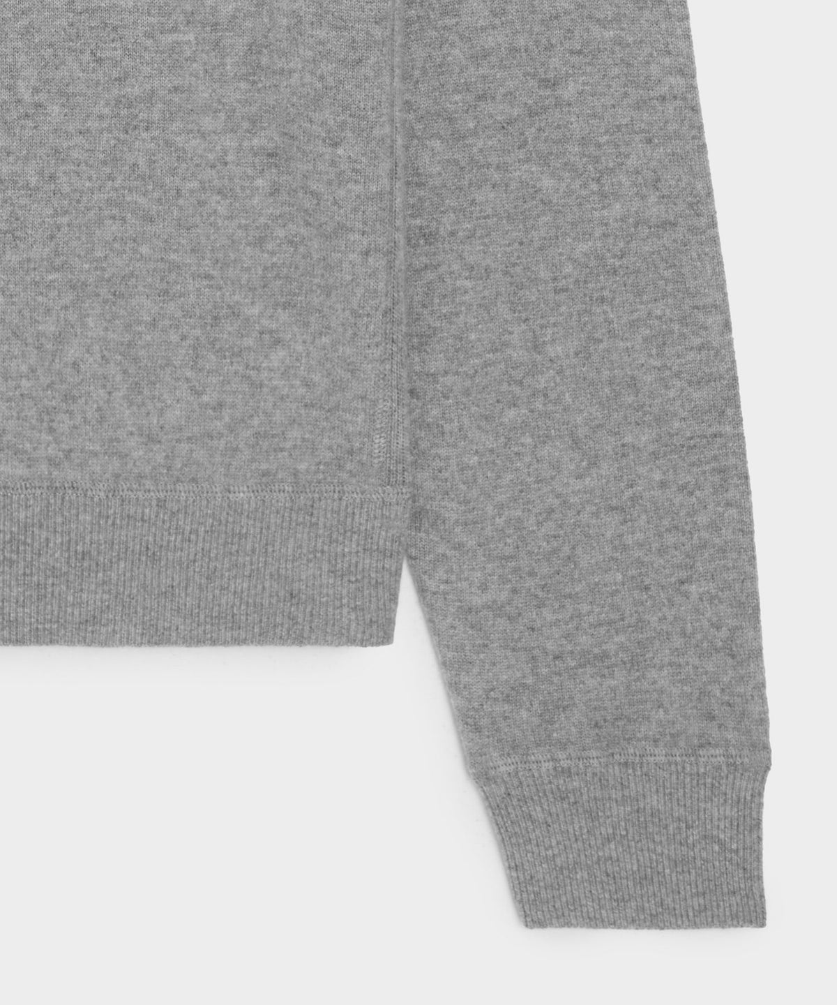 Cashmere Hoodie - Grey Heather